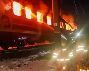 Russian Drone Strike Kills Five on Ukrainian Passenger Train