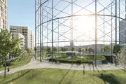 South London Gasholder Could Become Unique Public Swimming Pool