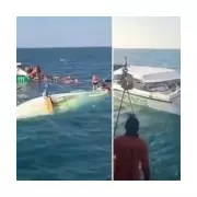 Teenager dies as tourist speedboat carrying 55 sinks after collision off Thailand