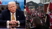 Trump Threatens UK & EU with Tariffs Over Greenland Purchase Demand