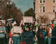 US Supreme Court hears trans youth sports case as tensions flare at DC rallies