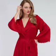 Valentine's Shoppers Love 'Princess' Satin Robe from Boux Avenue