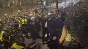 Violent Disorder at Iranian Embassy in London: Four Hospitalised, Police Injured