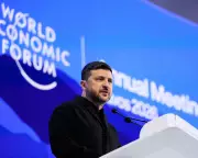 Zelenskyy Criticises Europe's 'Greenland Mode' at Davos, Urges Self-Defence