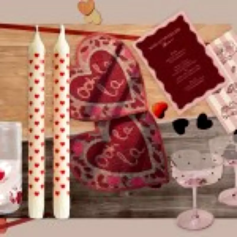 7 Chic Table Accessories for Valentine's or Galentine's Celebrations