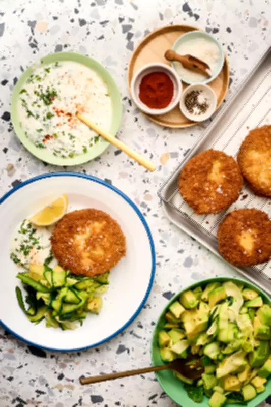 Alice Zaslavsky's Zucchini Marrow Schnitzel: A Modern Twist on Classic Comfort Food