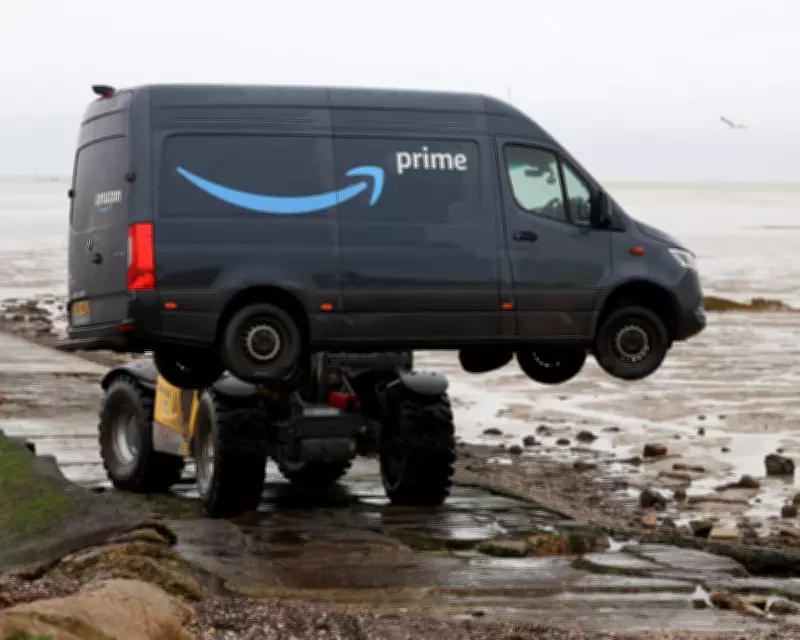 Amazon Van Rescued from Britain's Deadly 'Doomway' Mudflat Path in Thames Estuary