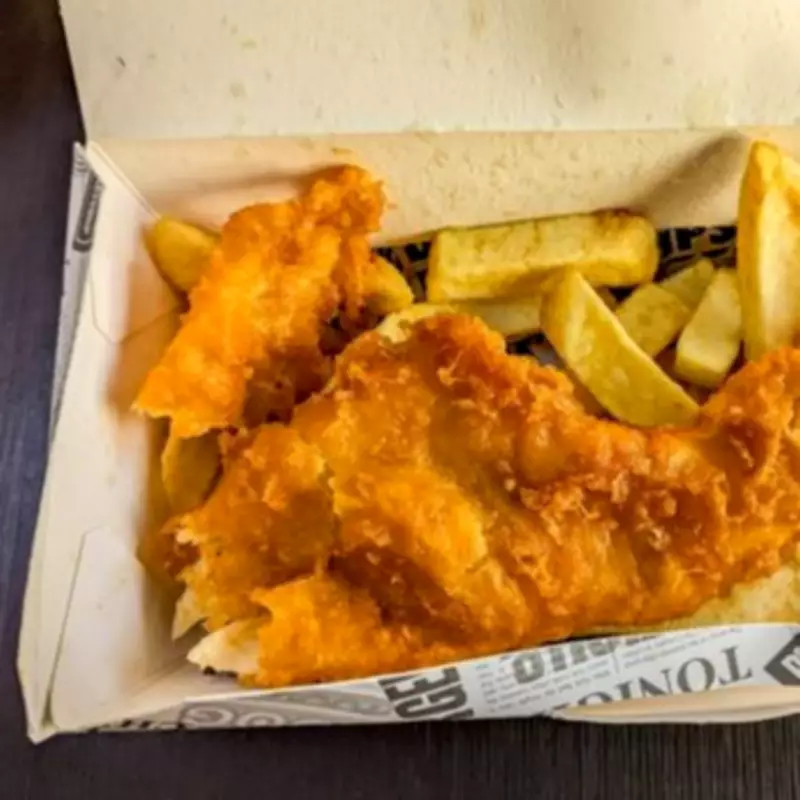 American Declares UK Fish and Chips His 'Death Row Meal' After Tasting Derbyshire Gem