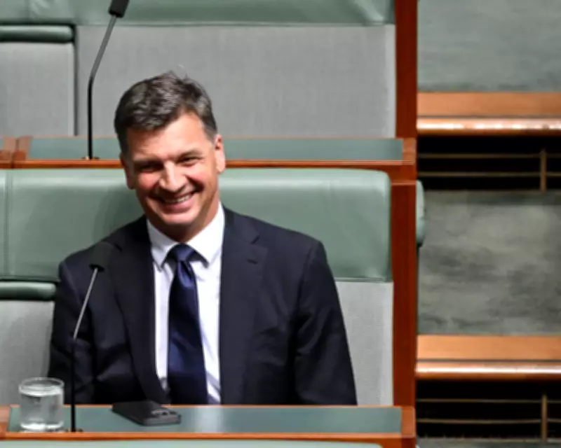 Angus Taylor Smiles Through Roasting as Leadership Spill Looms Over Sussan Ley