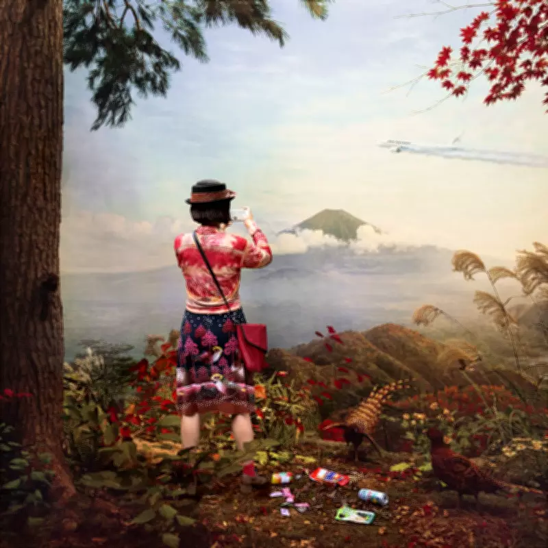 Anne Zahalka's Retrospective at Tweed Gallery Explores Cultural and Environmental Tensions