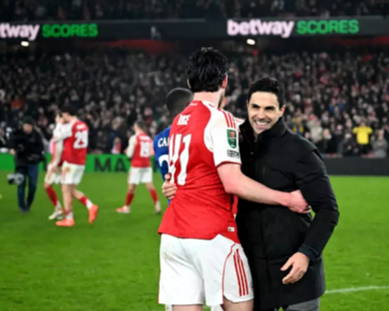 Arteta's 'Vitamin' Arsenal Triumph in Carabao Cup Semi-Final