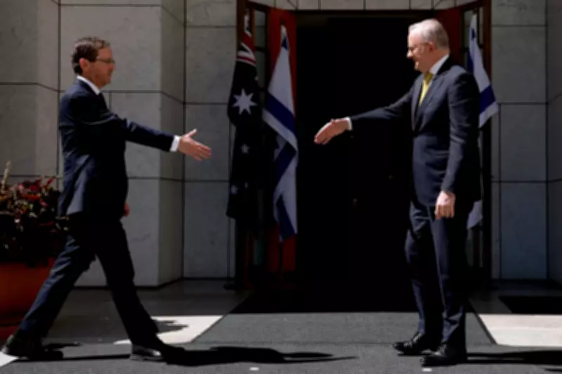 Australian Leaders Criticize Israeli President's Visit Amid Gaza Conflict
