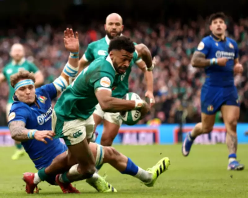 Baloucoune's Heroics Save Ireland in Tense Six Nations Victory Over Italy