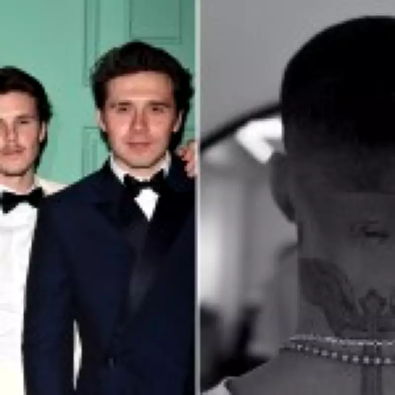 Beckham Brothers' New Tattoos Spark Family Feud Speculation