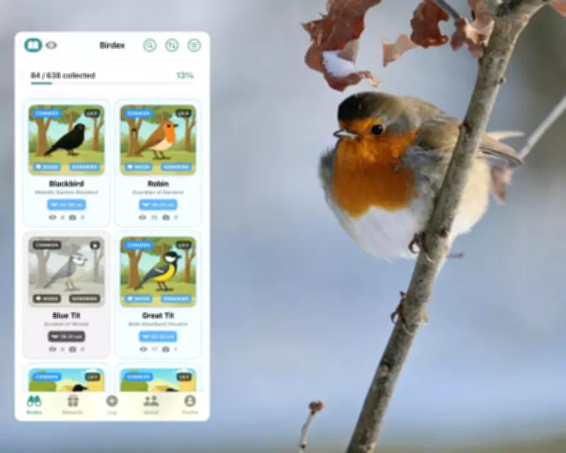 Birdex App Gamifies Birdwatching with Pokémon-Style Rewards System