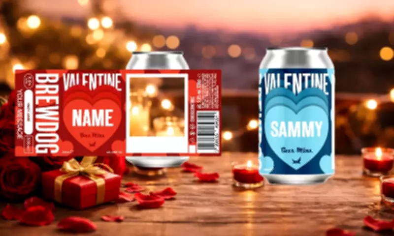 BrewDog Launches Personalised Valentine's Beer Cans & Gift Packs