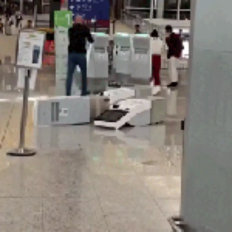 British Man Arrested at Hong Kong Airport After Check-In Machine Rampage