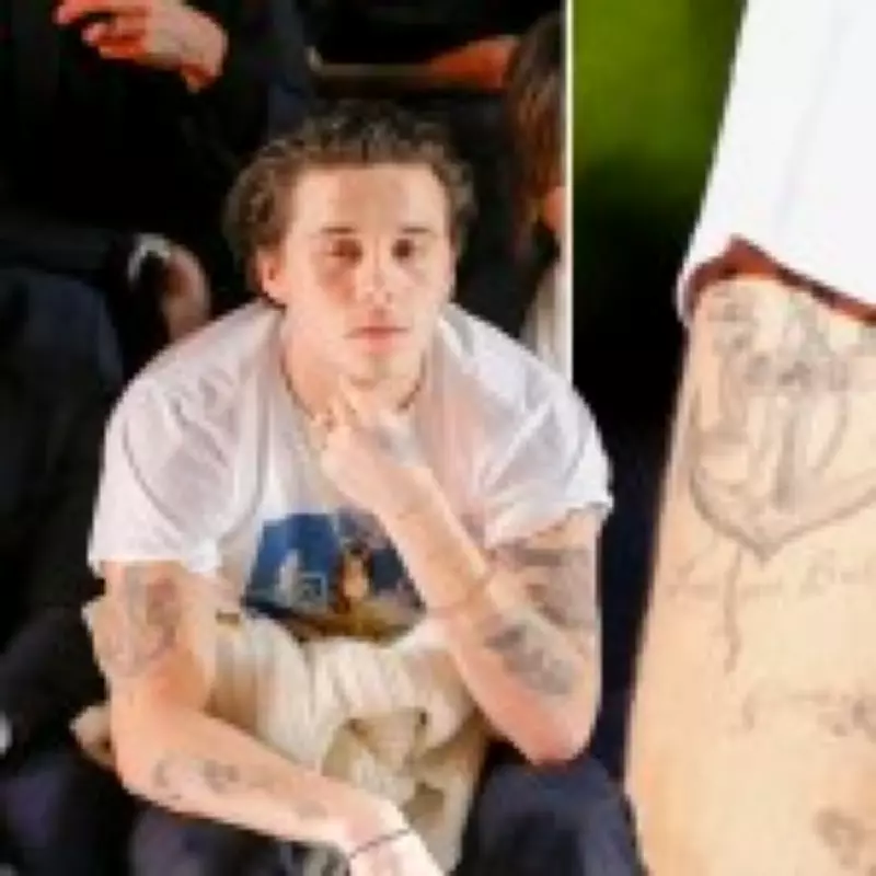 Brooklyn Beckham's Tattoo Cover-Up Sparks Family Feud Speculation