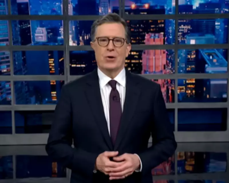 Colbert Mocks RFK Jr's Bizarre Workout Video and Trump Poll Results