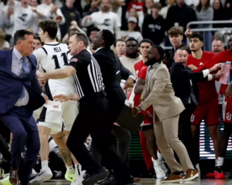 College Basketball Brawl Erupts: Six Players Ejected in St John's-Providence Clash