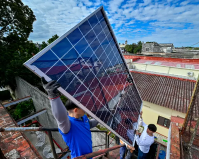 Cuba's Renewable Energy Push Amidst Power Cuts and US Sanctions