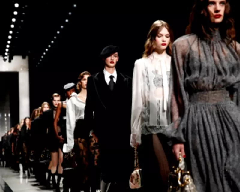 Dolce & Gabbana Reaffirms Brand Identity with Achromatic Collection in Milan