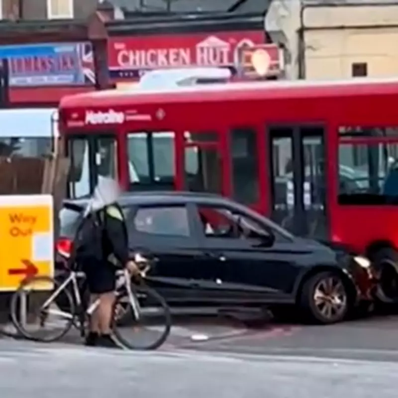 Drunk Driver's Petrol Station Rampage Ends in Bus Crash and Public Restraint