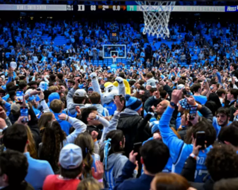 Duke vs UNC Court Storming Controversy After Jon Scheyer's Buzzer-Beater