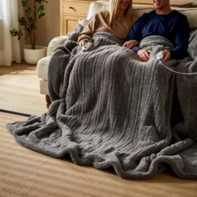 Dunelm's £40 Heated Teddy Throw Earns Rave Reviews for Winter Warmth