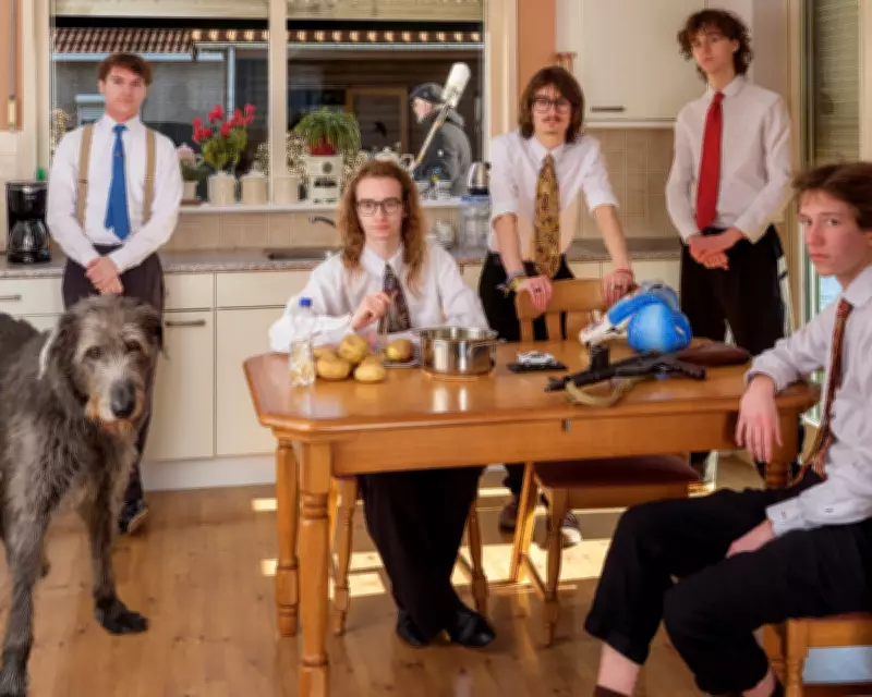 Dutch Punk Outfit Grote Geelstaart Unleash Primal Chaos in New Single Maalstroom