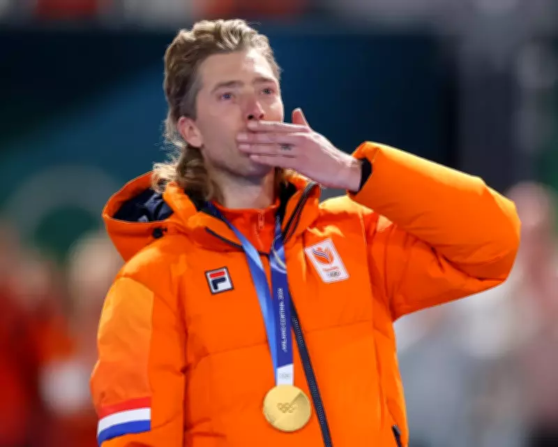 Dutch Skater Jorrit Bergsma Wins Gold in Mass Start at Winter Olympics