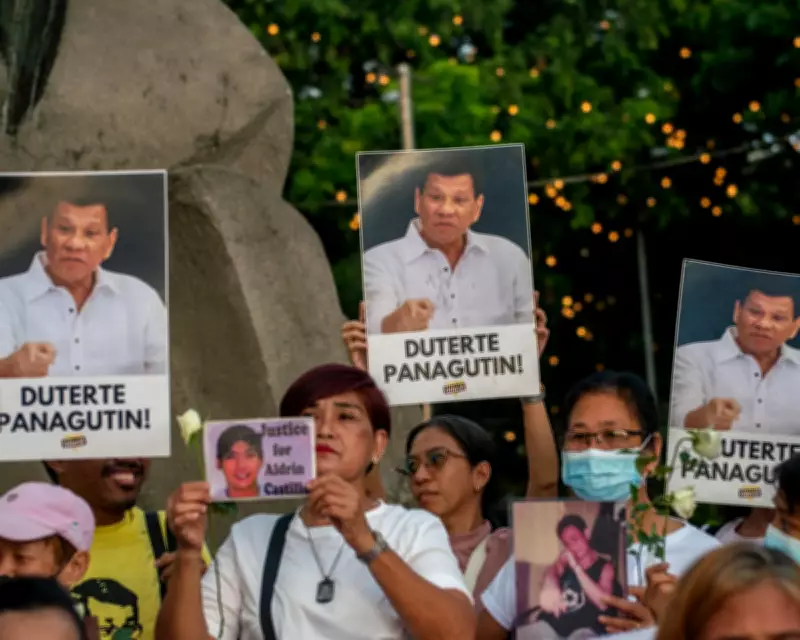 Duterte Skips ICC Hearing as Philippine Drug War Victims Seek Justice