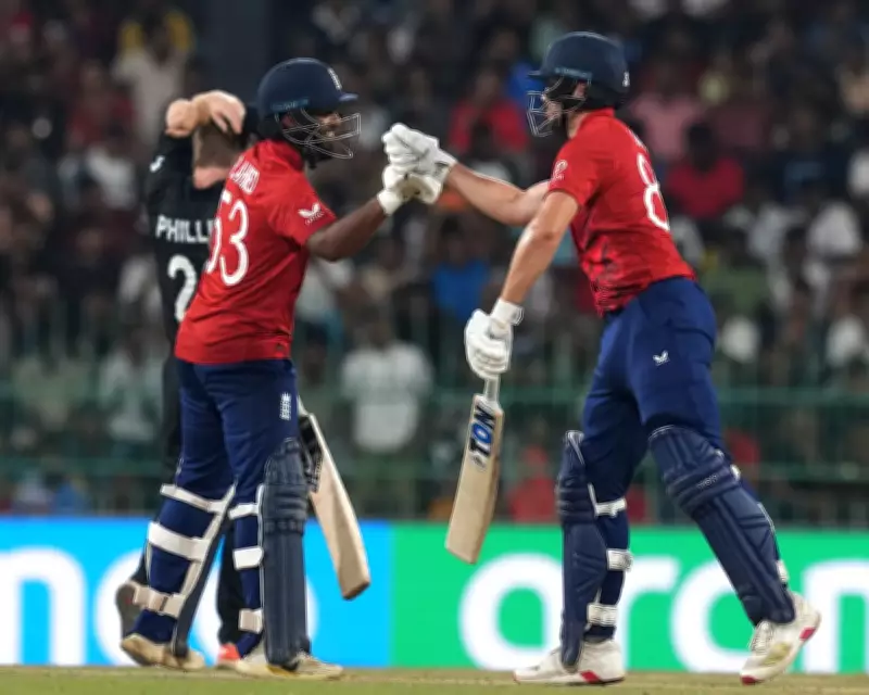 England's Dramatic T20 Win Over New Zealand Secures Semi-Final Spot