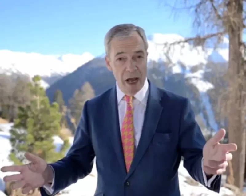 Farage's £50k Davos Trip Funded by Billionaire, Documents Reveal