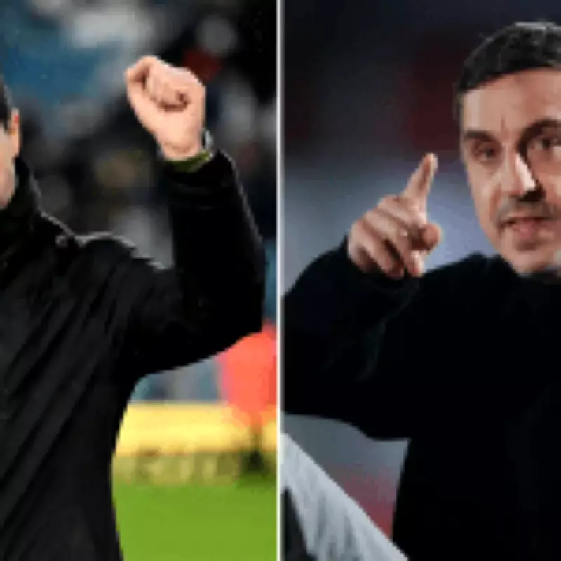 Gary Neville Declares Arsenal 'Real Winners' After Tottenham's Dramatic Draw with Man City