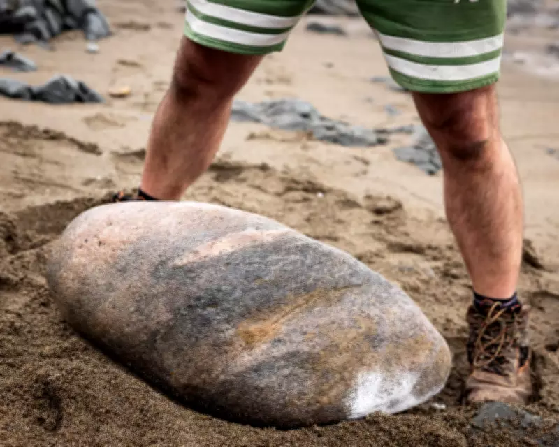 Geological Debate Over Ancient Irish Stone Lifting Boulders' Origins