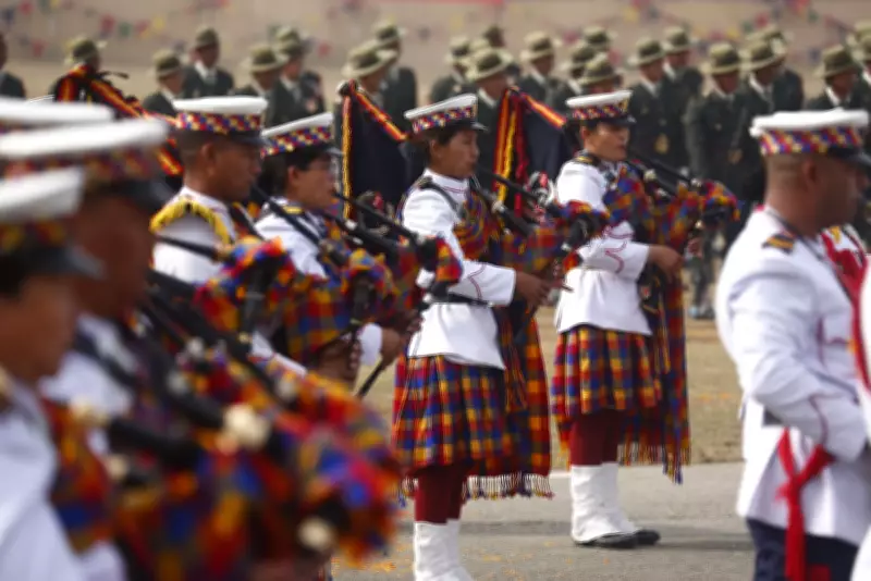 Global Snapshot: From Nepali Bagpipers to Canoe Marathons