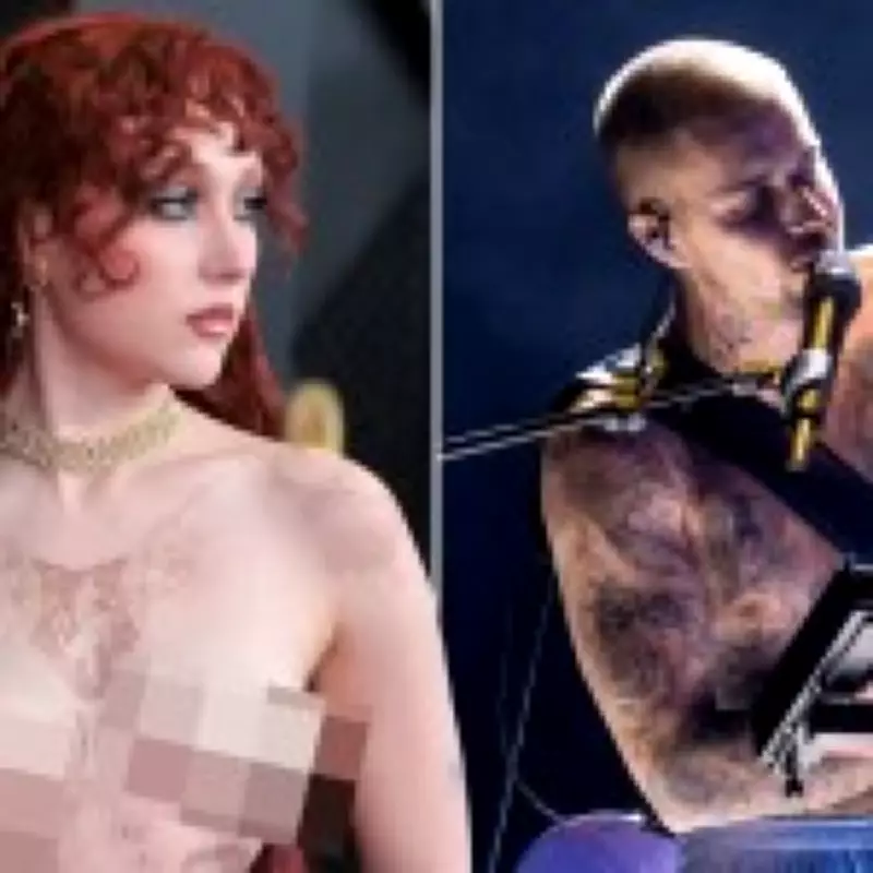 Grammys 2026: Chappell Roan's Nipple Piercing Gown & Bieber's Boxer Performance