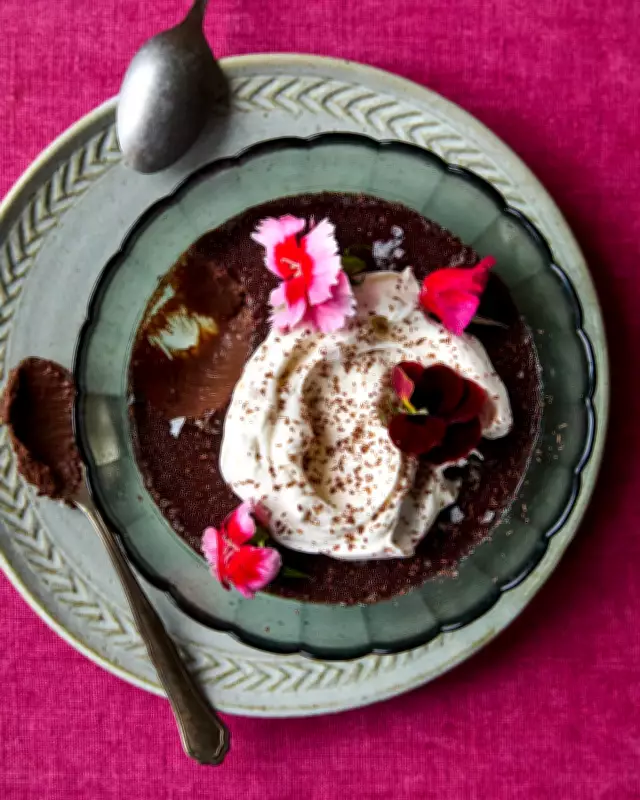 Helen Goh's Valentine's Chocolate Pots de Crème: A Decadent Dessert Recipe