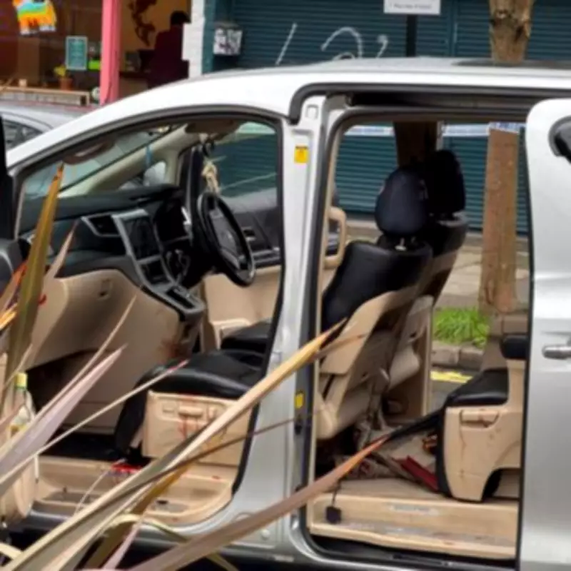 Hoxton Stabbing Scene: Blood-Stained Car and Medical Debris Revealed