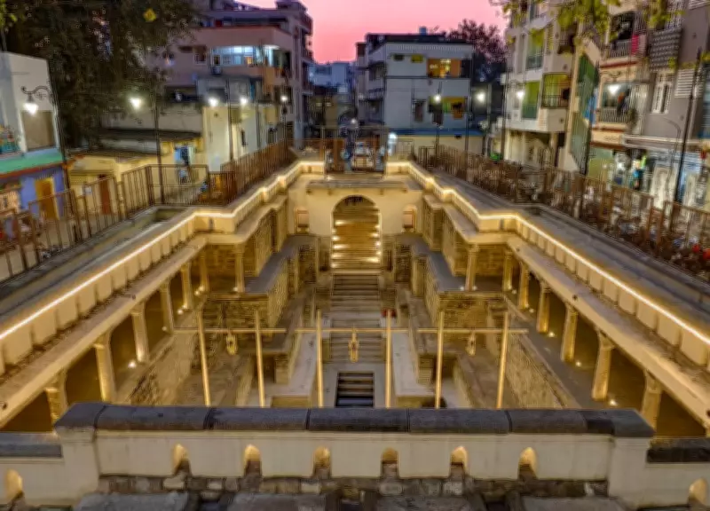 Hyderabad's 17th-Century Stepwell Restored to Provide Clean Drinking Water