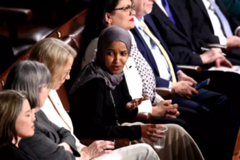 Ilhan Omar's Guest Arrested at State of the Union for Refusing to Sit During Trump Speech