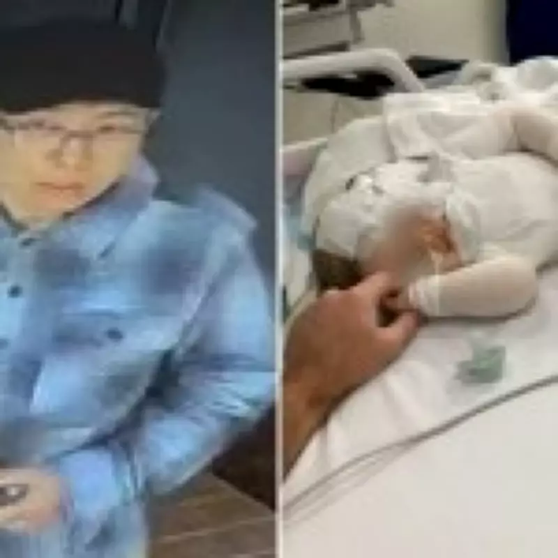 International Manhunt for Suspect Who Poured Scalding Coffee on Baby in Park