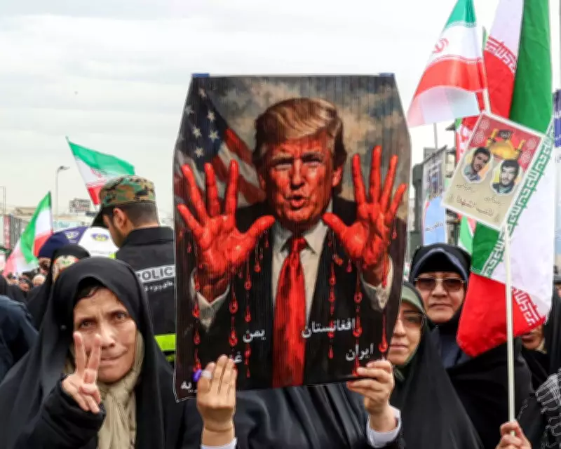 Iran's President Denies Nuclear Ambitions Amid Anniversary Protests