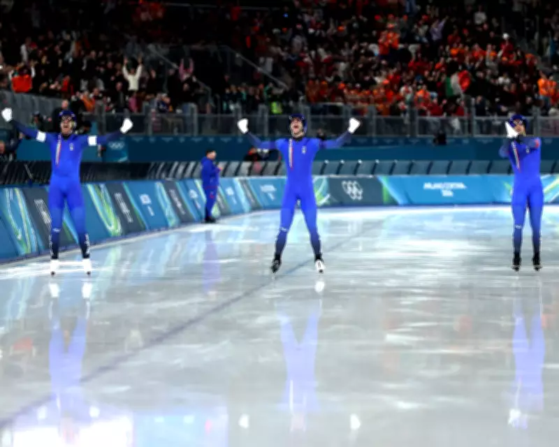 Italy's Speed Skating Triumph: Golden Night in Milano Cortina Winter Olympics