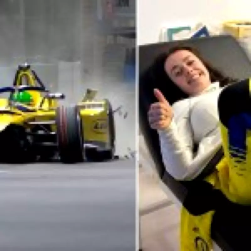 Izzy Hammond Declares 'I'm Alive' After Terrifying High-Speed Formula E Crash