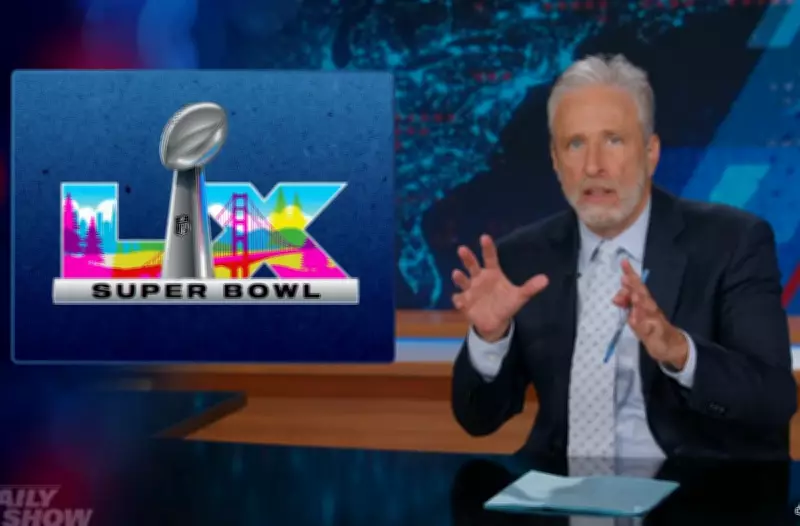 Jon Stewart Slams MAGA Outrage Over Bad Bunny's Spanish Super Bowl Show