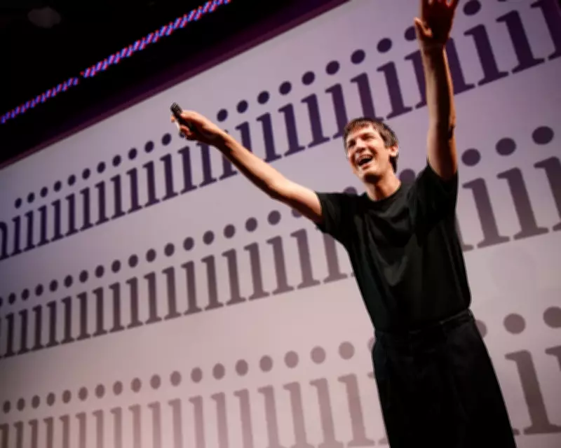 Josh Sharp's 'ta-da!' Show: PowerPoint Comedy Meets Personal Trauma