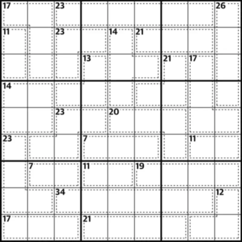 Killer Sudoku Puzzle 1009: A Challenging Brain Teaser for Enthusiasts