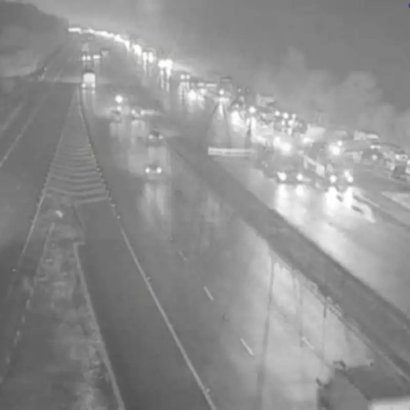 M11 Shut Near Stansted Airport After Serious Overturned Vehicle Crash